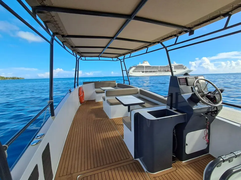 Bateau du Moorea Lagoon Cruise